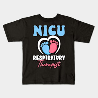 Nicu Respiratory Therapist He Kids T-Shirt